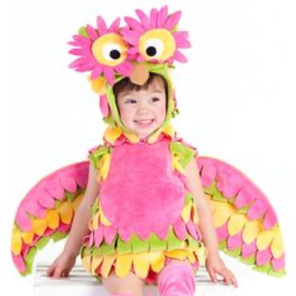 Hootie the Owl Costume Baby Toddler Kid Feather Cute Halloween Princess Paradise